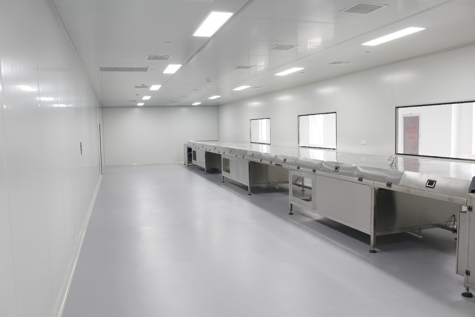十萬級(jí)食品潔凈車間裝修圖片 十萬級(jí)食品潔凈車間裝修圖片